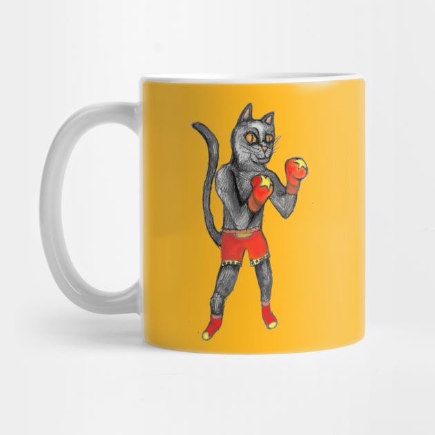 Boxing Cat by Aux_Design